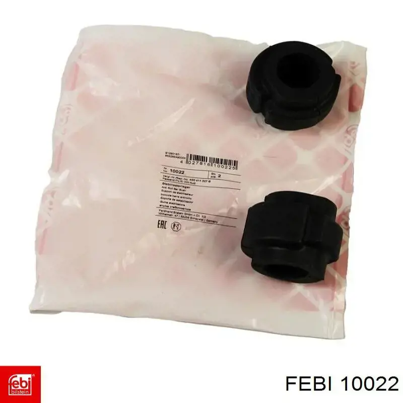 Buje de barra estabilizadora delantera Febi 10022 precio, desde 3,02 EUR