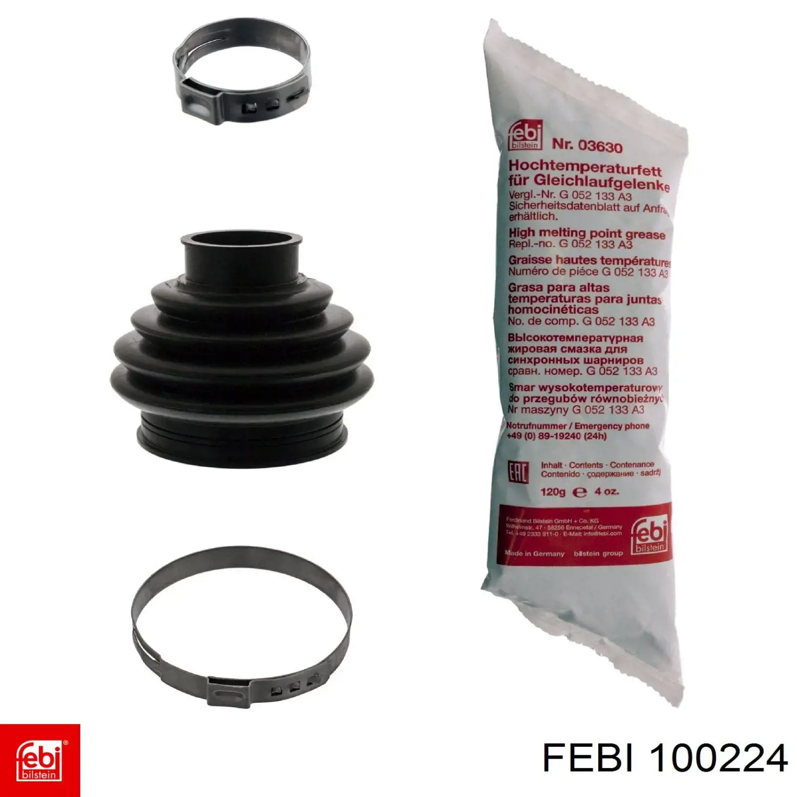 Comprar 100224 Febi Fuelle exterior del eje de transmisión trasero