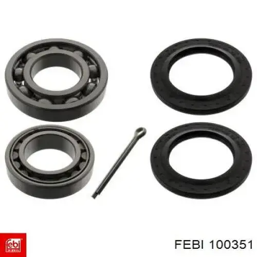 Cojinete de cubo delantero Febi 100351 precio, desde 63,27 EUR