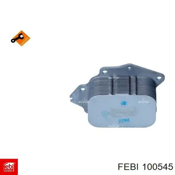 Comprar 100545 Febi Radiador de aceite debajo del filtro