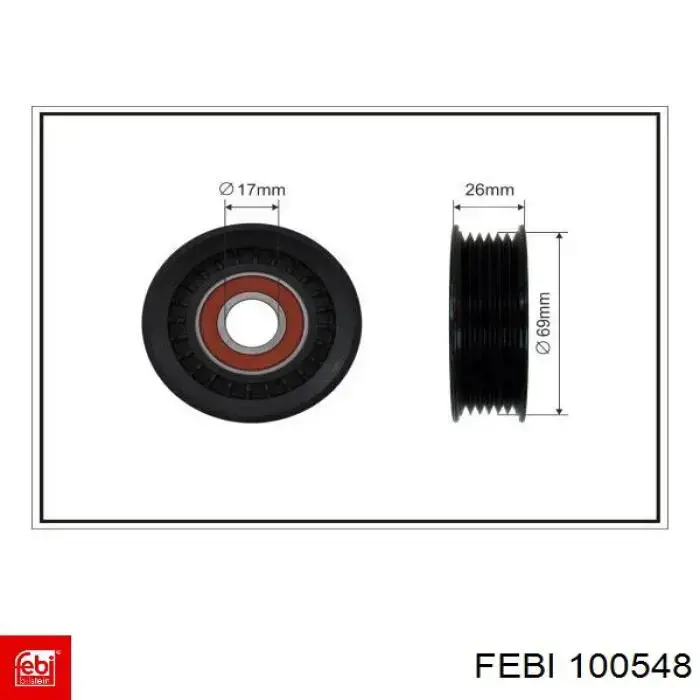 Manguito de líquido refrigerante Febi 100548 precio, desde 49,00 EUR