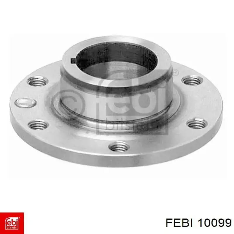 Polea de cigüeñal 10099 Febi