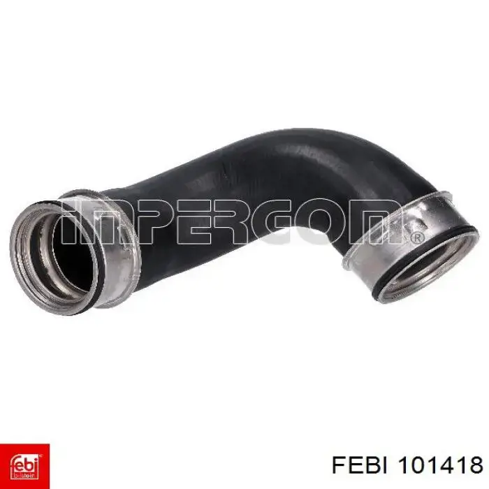 101418 Febi tubo flexible de aire de sobrealimentación izquierdo
