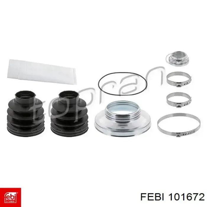 Comprar 101672 Febi Fuelle interior de junta homocinética del semieje trasero