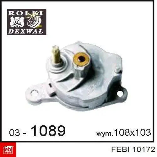 Tensor de correa poli V 10172 Febi