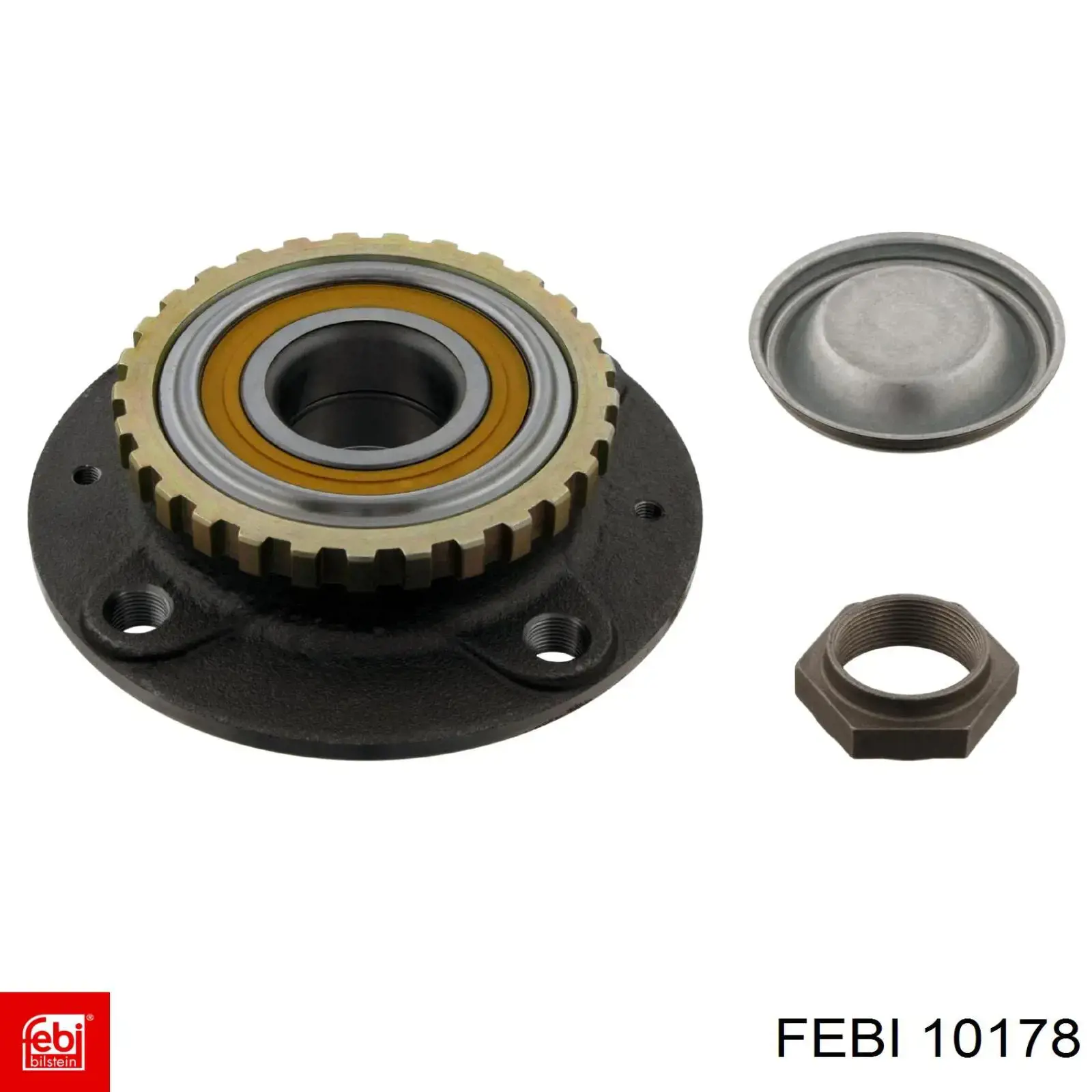 Tuerca del cubo de rueda trasera Febi 10178 precio, desde 3,57 EUR