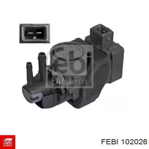 Válvula solenoide de control de presión de sobrealimentación Febi 102026 precio, desde 55,92 EUR