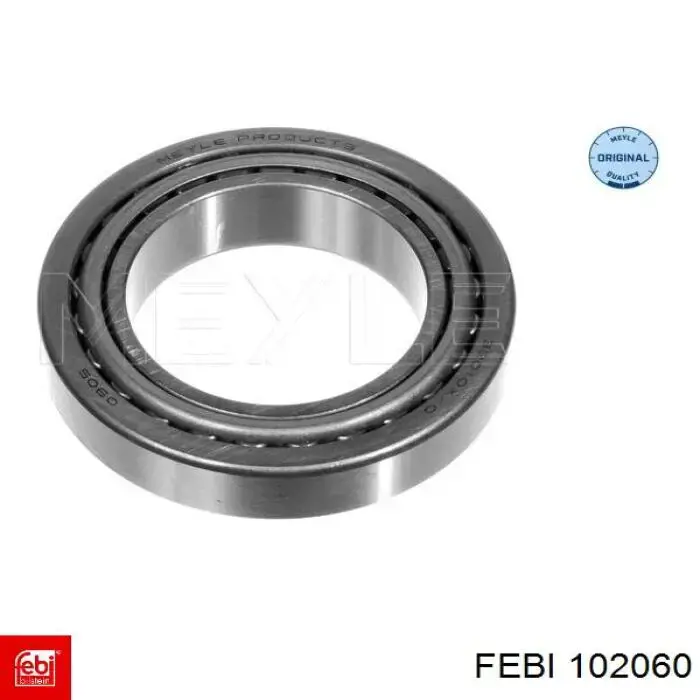 Válvula solenoide de control de presión de sobrealimentación 102060 Febi