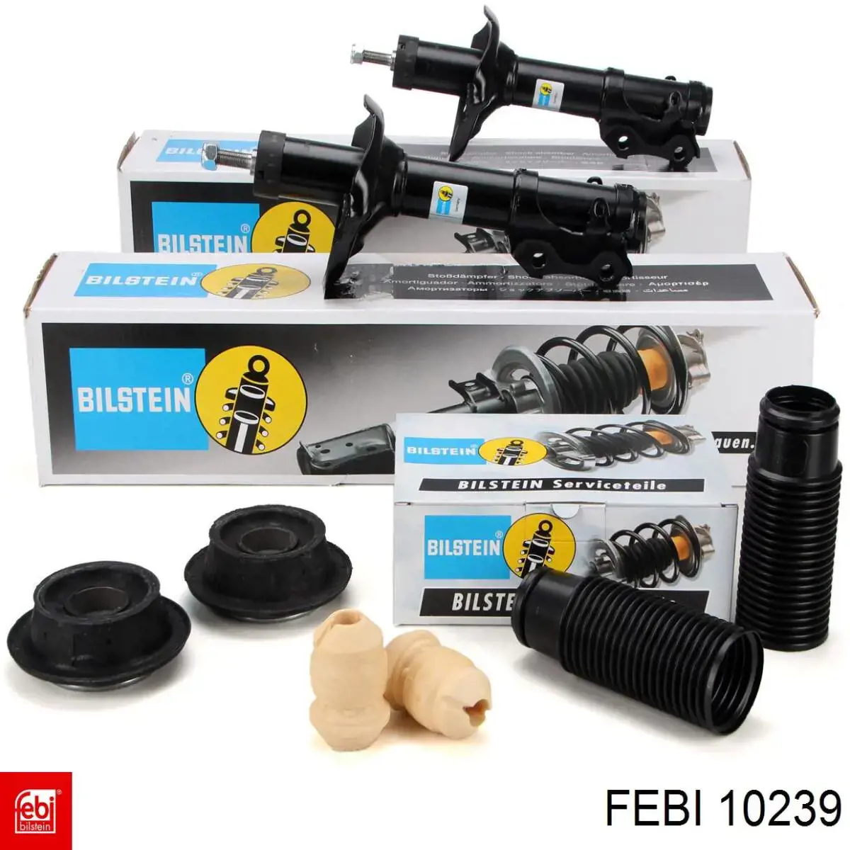 Buje del estabilizador delantero 10239 Febi