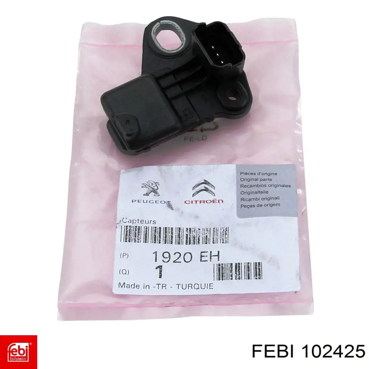 Sensor de la bomba de dirección asistida 102425 Febi