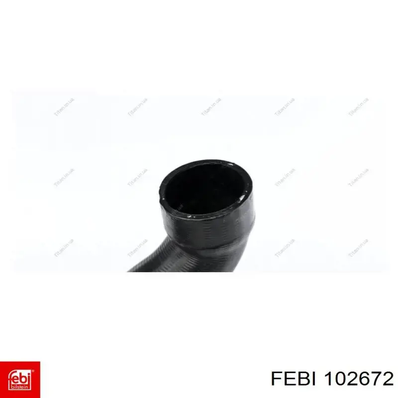 Manguera superior del radiador Febi 102672 precio, desde 17,51 EUR