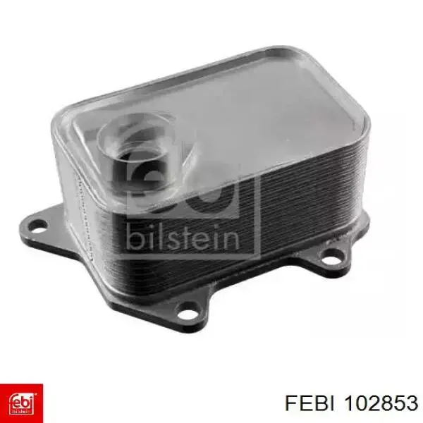 Radiador de aceite debajo del filtro Febi 102853 precio, desde 49,16 EUR