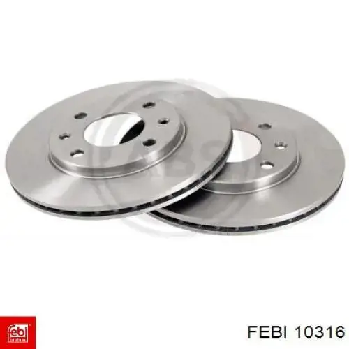 Freno de disco delantero Peugeot 205 1 741A, C