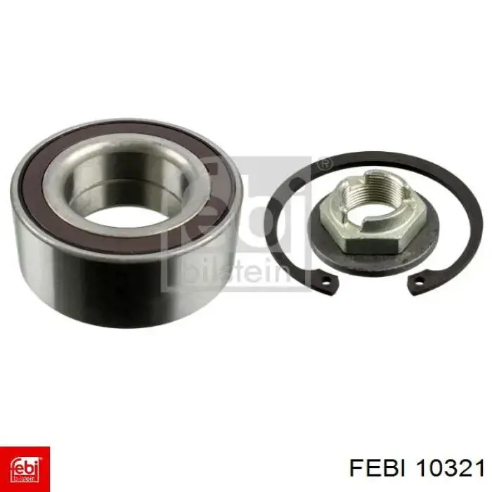 Comprar 10321 Febi Freno de disco delantero