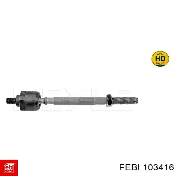 Manguera superior del radiador 103416 Febi
