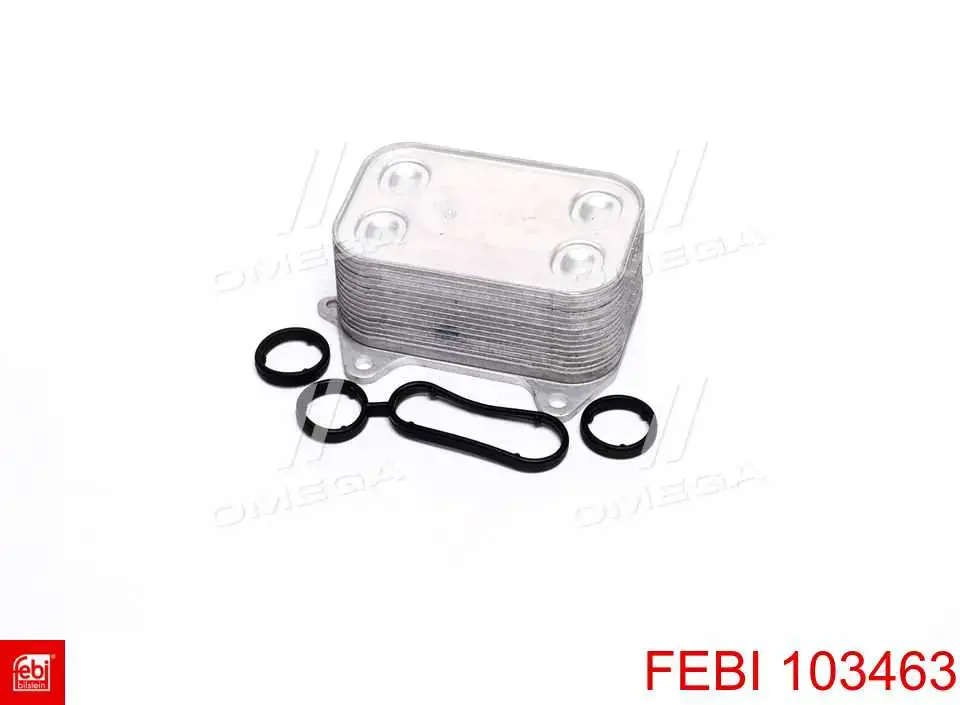 Comprar 103463 Febi Radiador de aceite debajo del filtro