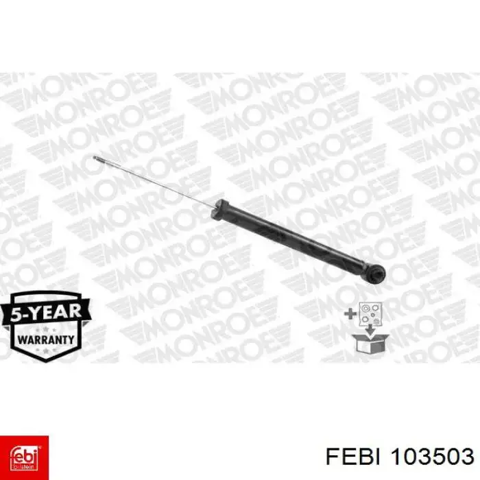 Tope de muelle trasero 103503 Febi