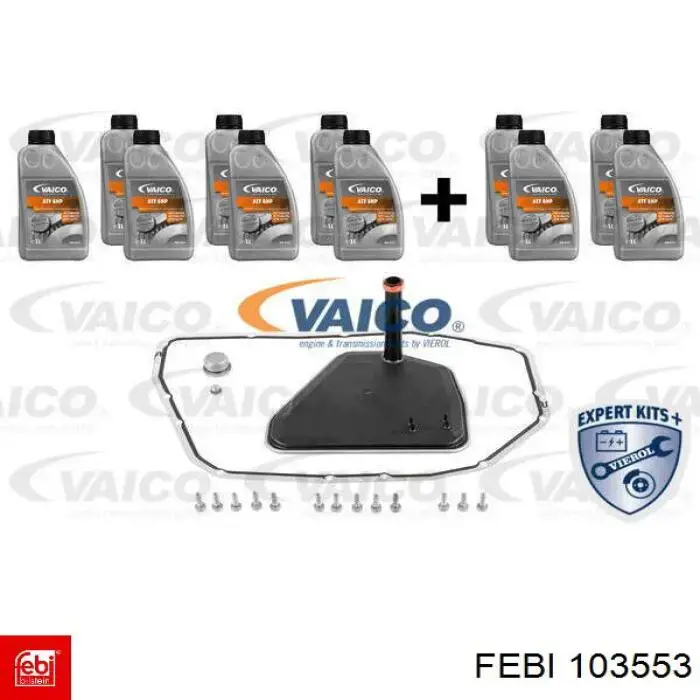 Filtro de transmisión automática Febi 103553 precio, desde 27,77 EUR