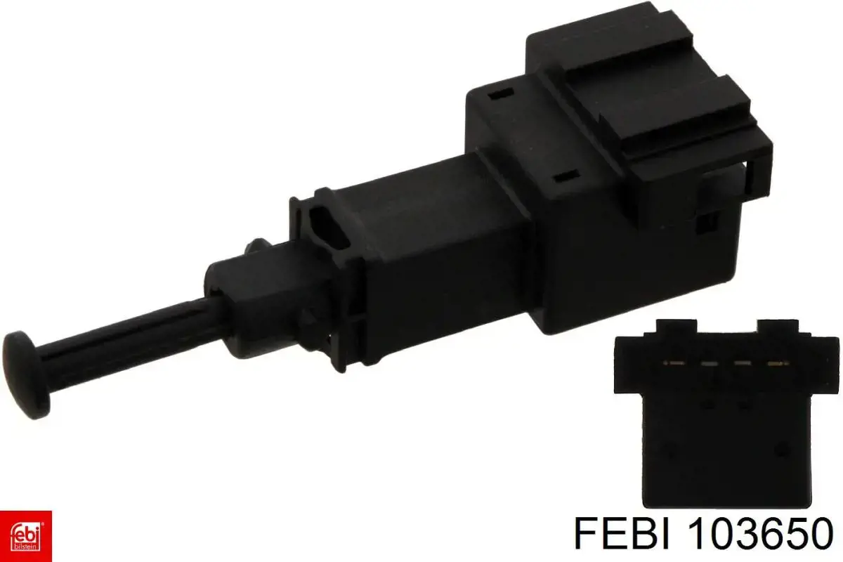 Interruptor de luz de freno Febi 103650 precio, desde 8,85 EUR