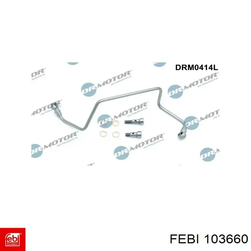 Comprar 103660 Febi Tubo de suministro de aceite a la turbina