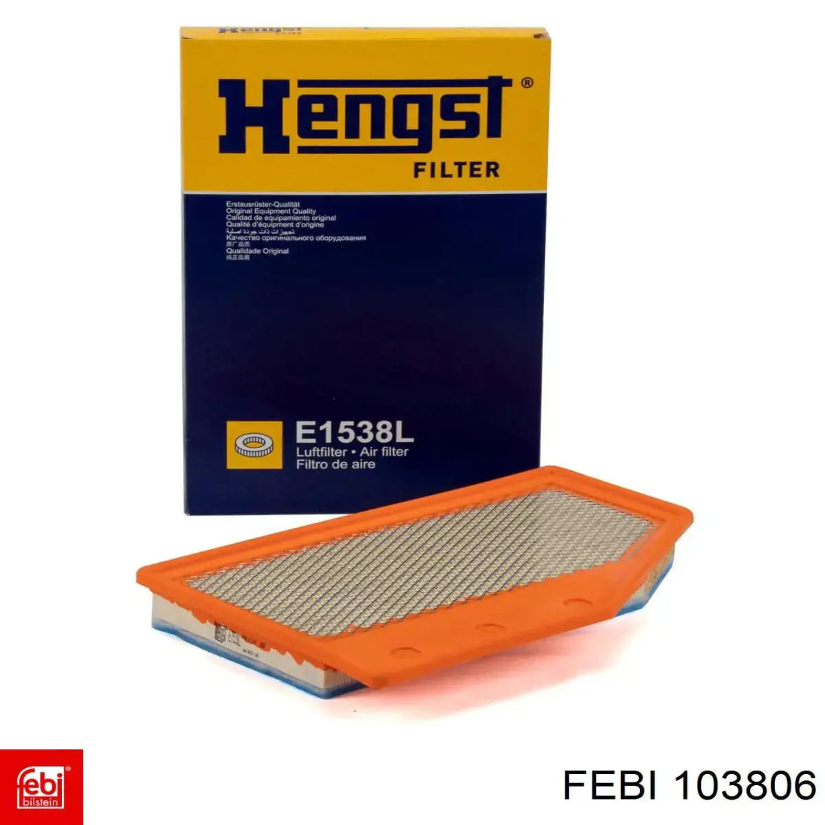 Comprar 103806 Febi Filtro de aire