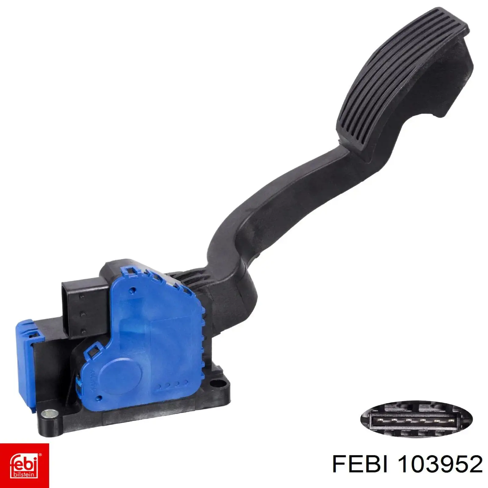 Pedal del acelerador 39238342 General Motors