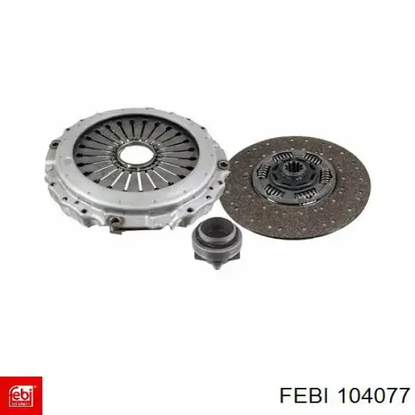 Kit de cadena de distribución 104077 Febi