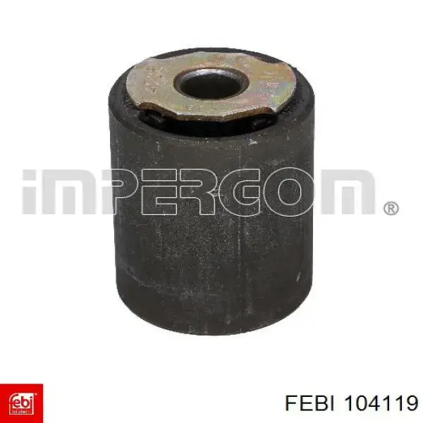 104119 Febi Silentblock delantero de ballesta trasera