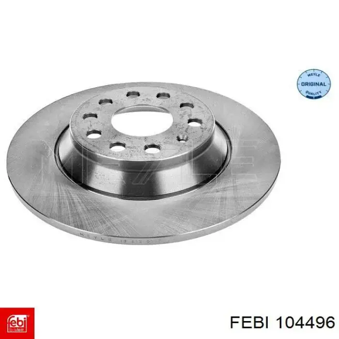 104496 Febi Freno de disco trasero