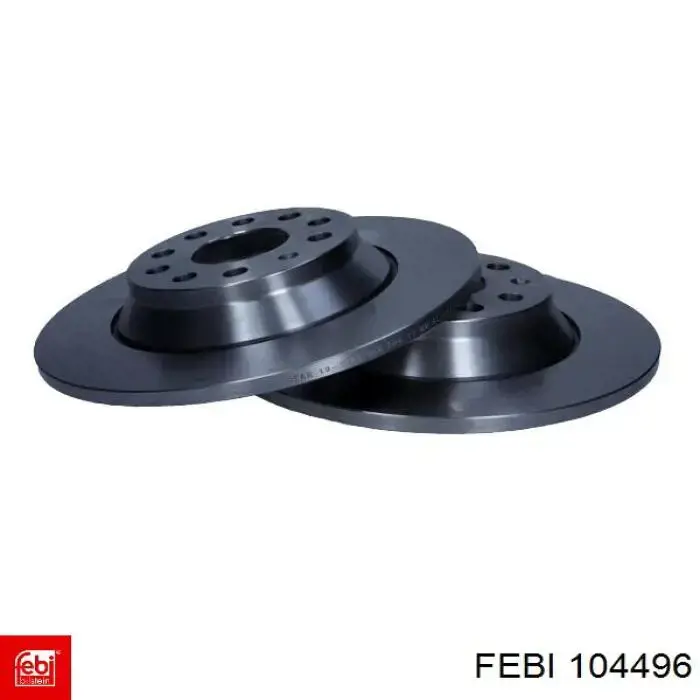 Comprar 104496 Febi Disco de freno trasero