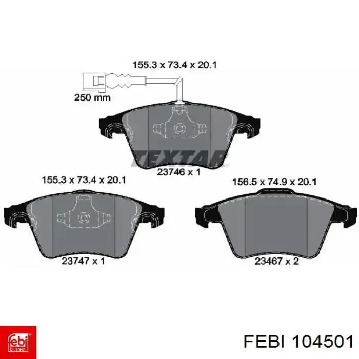 Retén del eje primario de la transmisión Febi 104501 precio, desde 13,47 EUR
