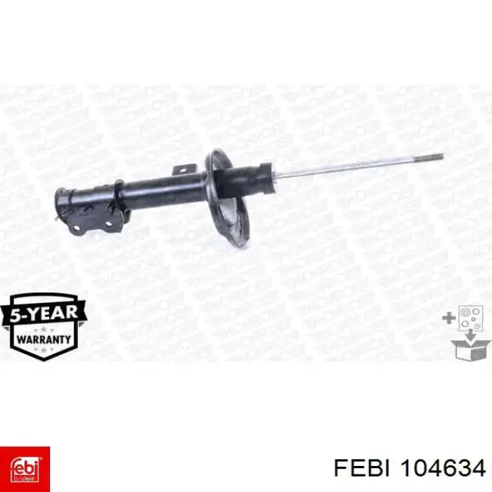Comprar 104634 Febi Soporte del amortiguador delantero