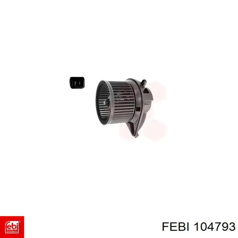 104793 Febi motor eléctrico, ventilador habitáculo