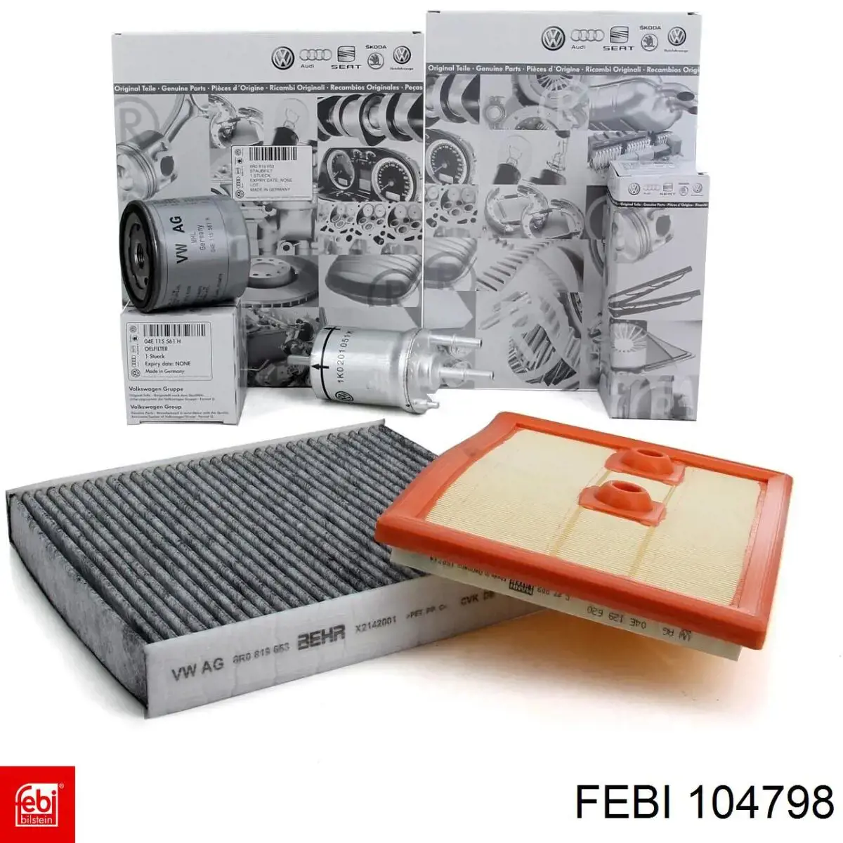 El filtro de aire Febi 104798 precio, desde 8,55 EUR