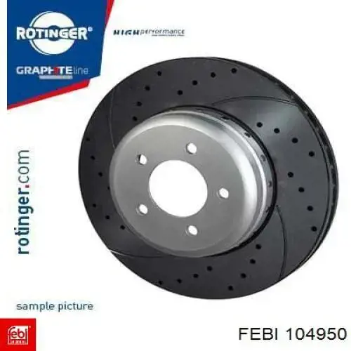 Frenos delanteros Febi 104950 precio, desde 95,30 EUR