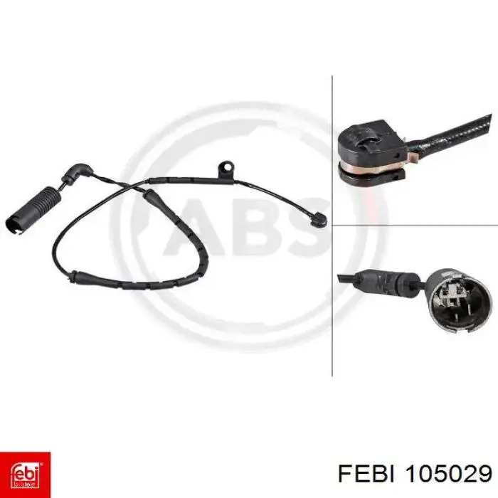 Disco de embrague 105029 Febi