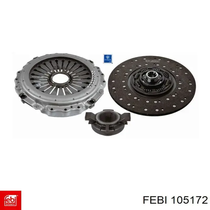 105172 Febi Embrague motor