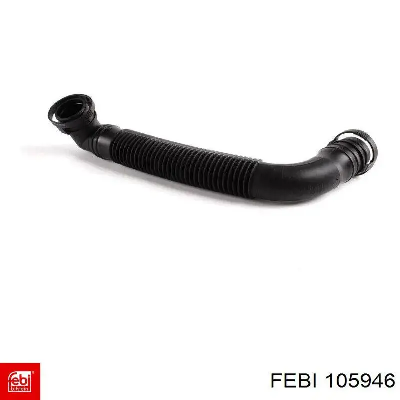 105946 Febi tubo flexible de aspiración, salida del filtro de aire