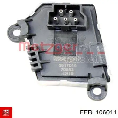 Brida del sistema de refrigeración (triple unión) 106011 Febi