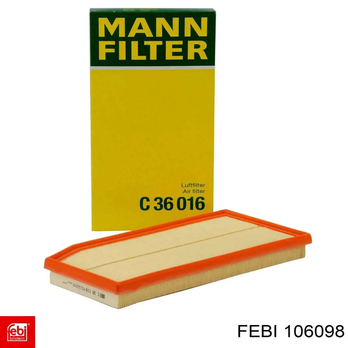 106098 Febi filtro de aire