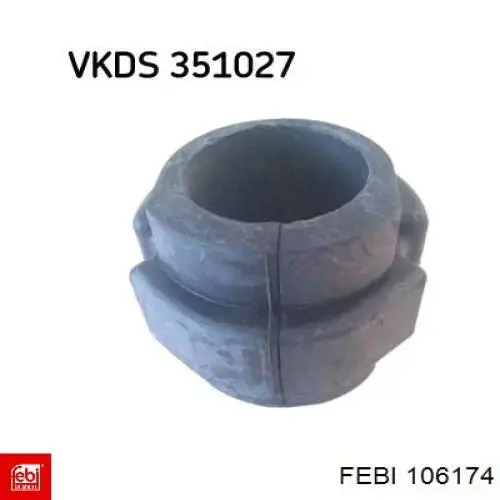 106174 Febi Abrazadera de fijación del estabilizador delantero