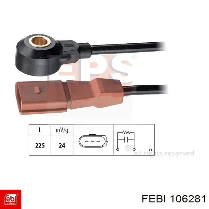 106281 Febi sensor de detonaciones