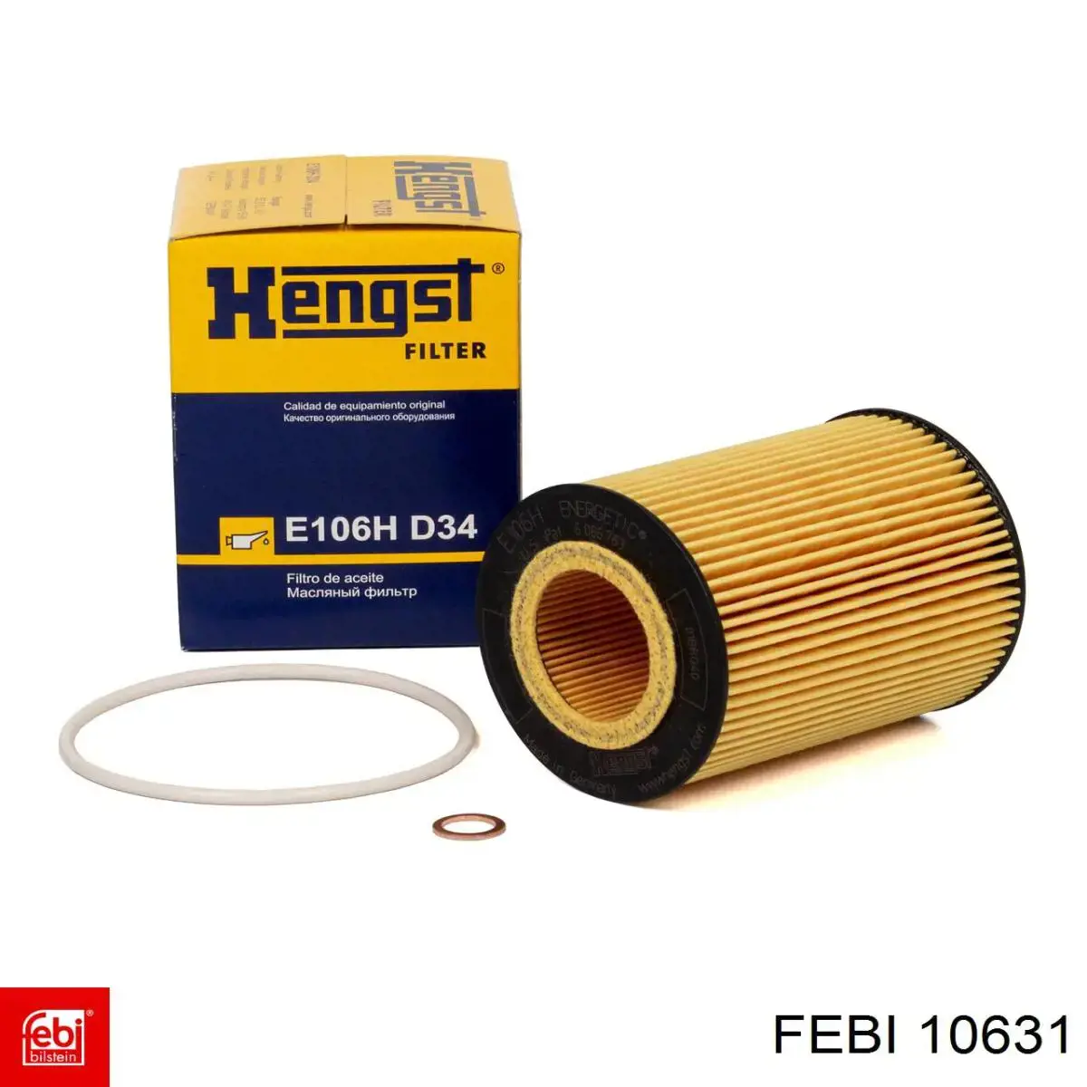 Espárrago de rueda delantero Febi 10631