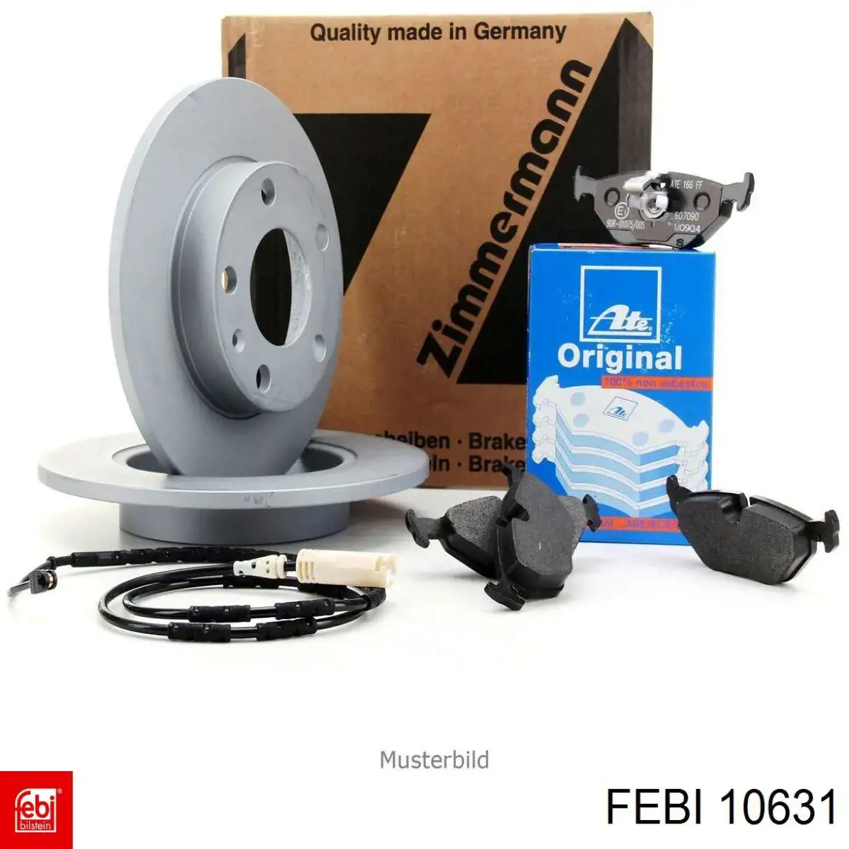 Comprar 10631 Febi Espárrago de rueda delantero