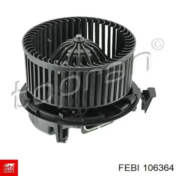 106364 Febi motor eléctrico, ventilador habitáculo