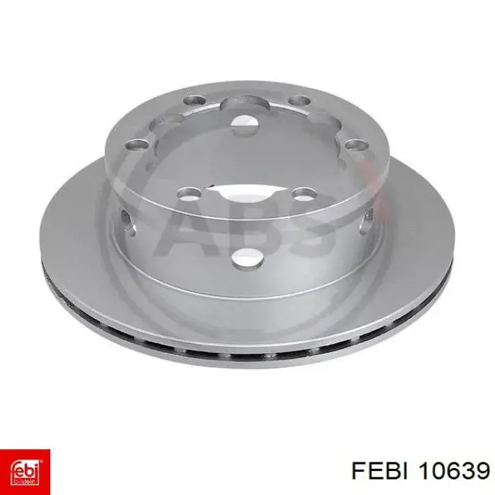 Comprar 10639 Febi Disco de freno trasero