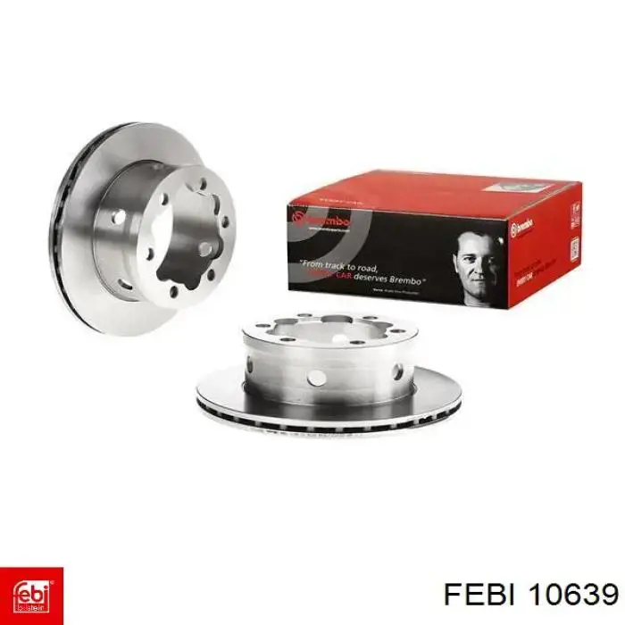 Frenos traseros Febi 10639