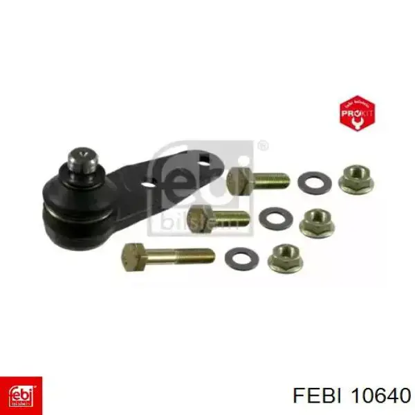 Rótula inferior de suspensión 10640 Febi