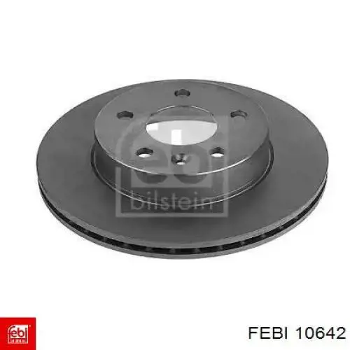 Disco de freno delantero Febi 10642