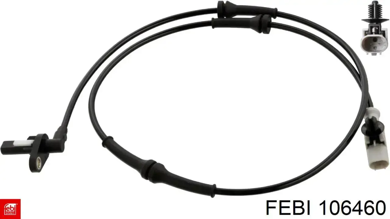 Sensor ABS de rueda delantera Febi 106460 precio, desde 28,37 EUR